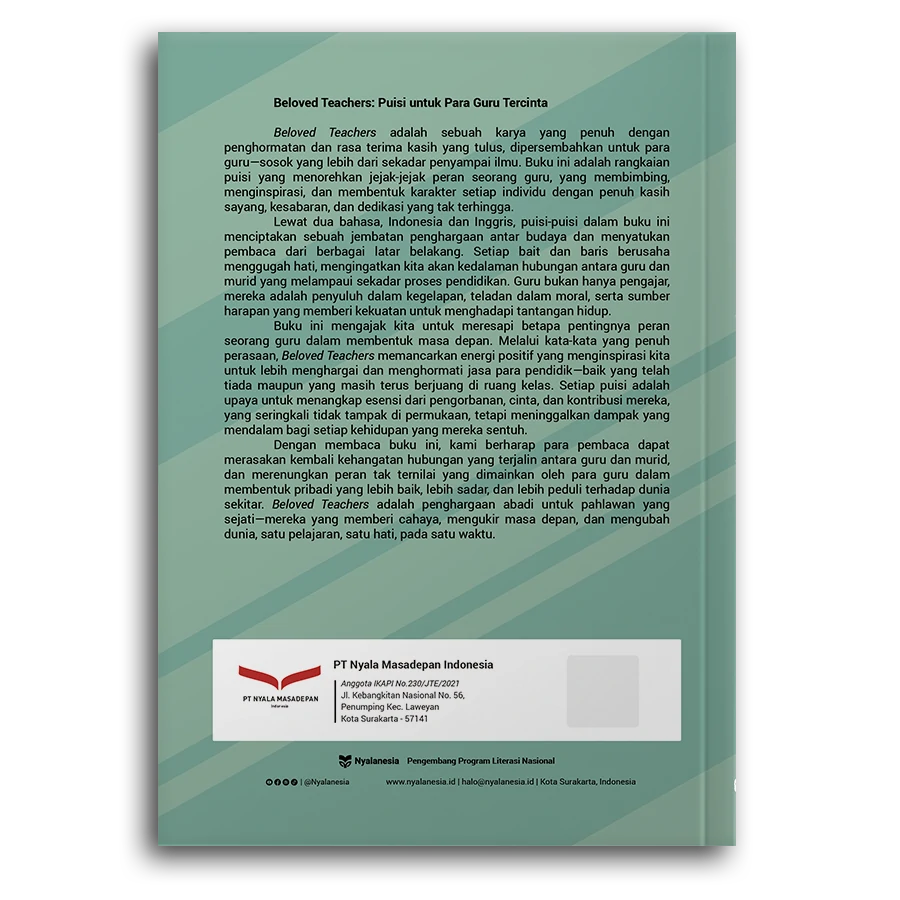 The Beloved Teachers: Bilingual (Indonesian-English) Poetry Collection 